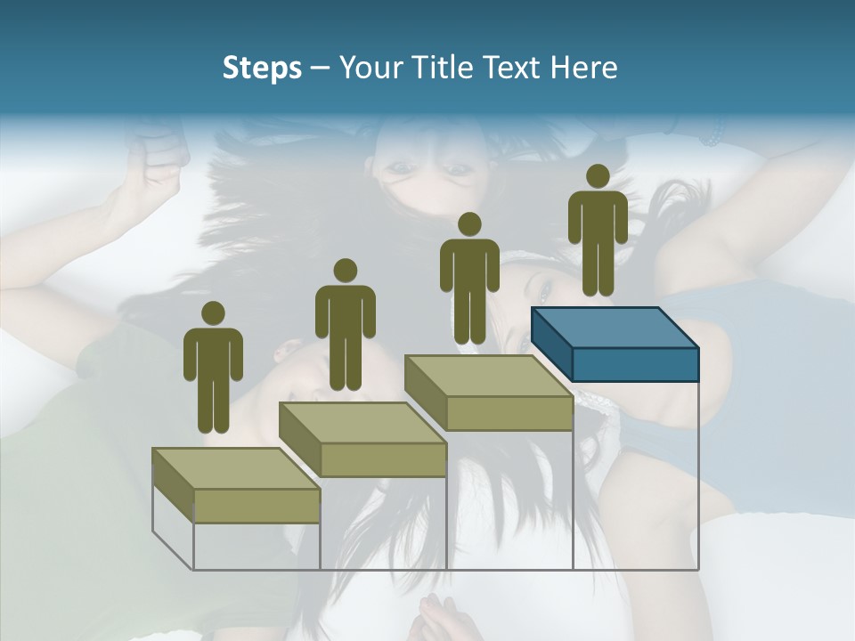 Togetherness Cute Group PowerPoint Template