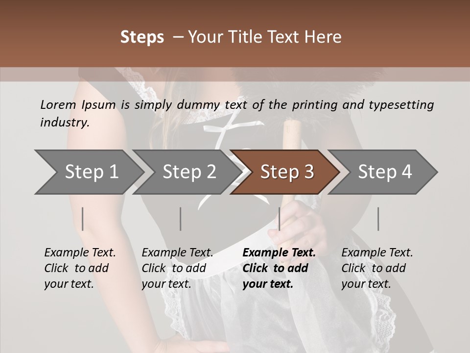 Feather Female Smooth PowerPoint Template