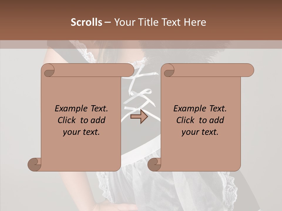 Feather Female Smooth PowerPoint Template