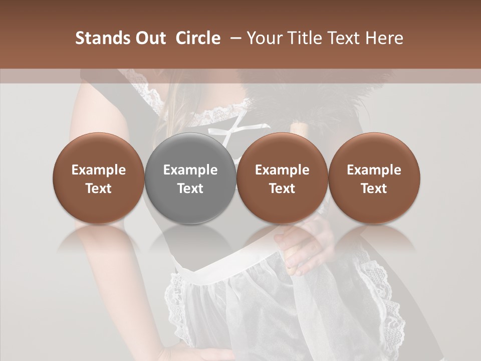 Feather Female Smooth PowerPoint Template