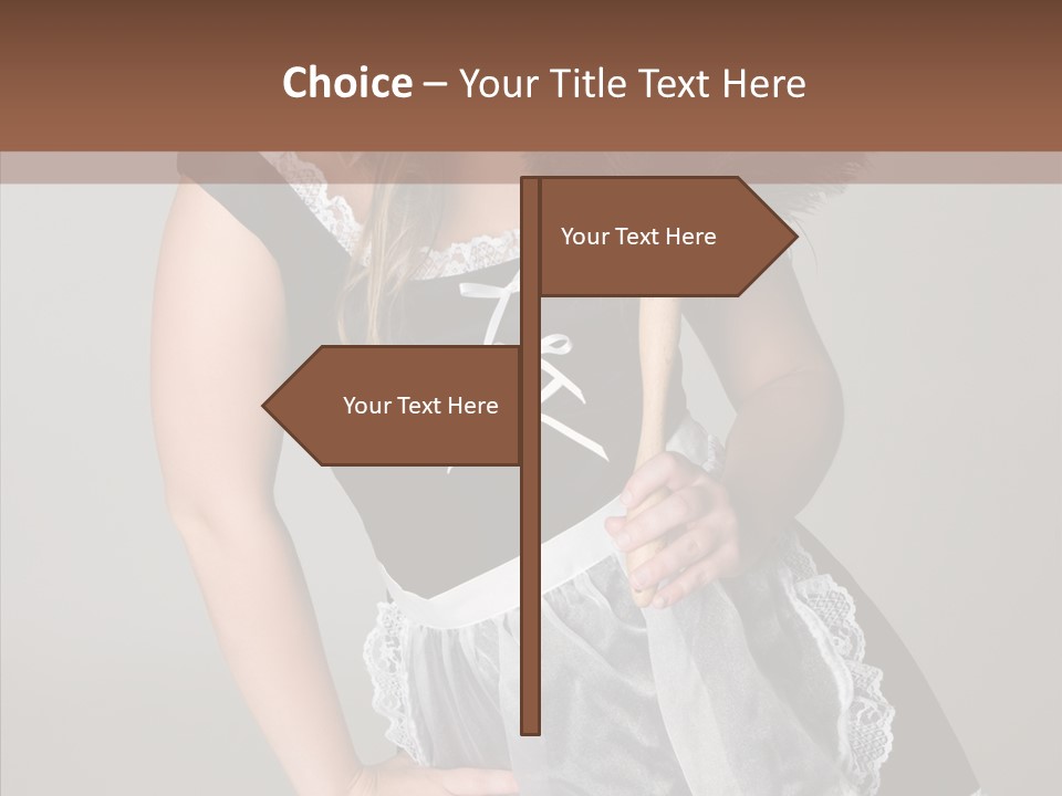 Feather Female Smooth PowerPoint Template