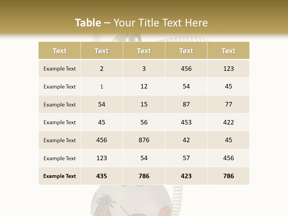 Ornament Hookah Smoke PowerPoint Template