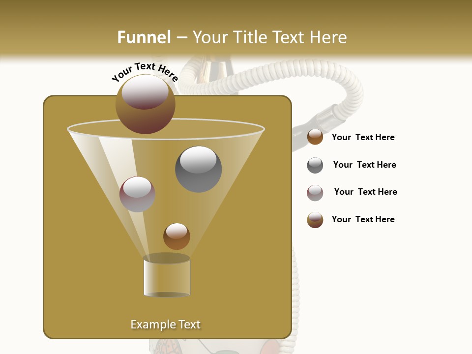 Ornament Hookah Smoke PowerPoint Template