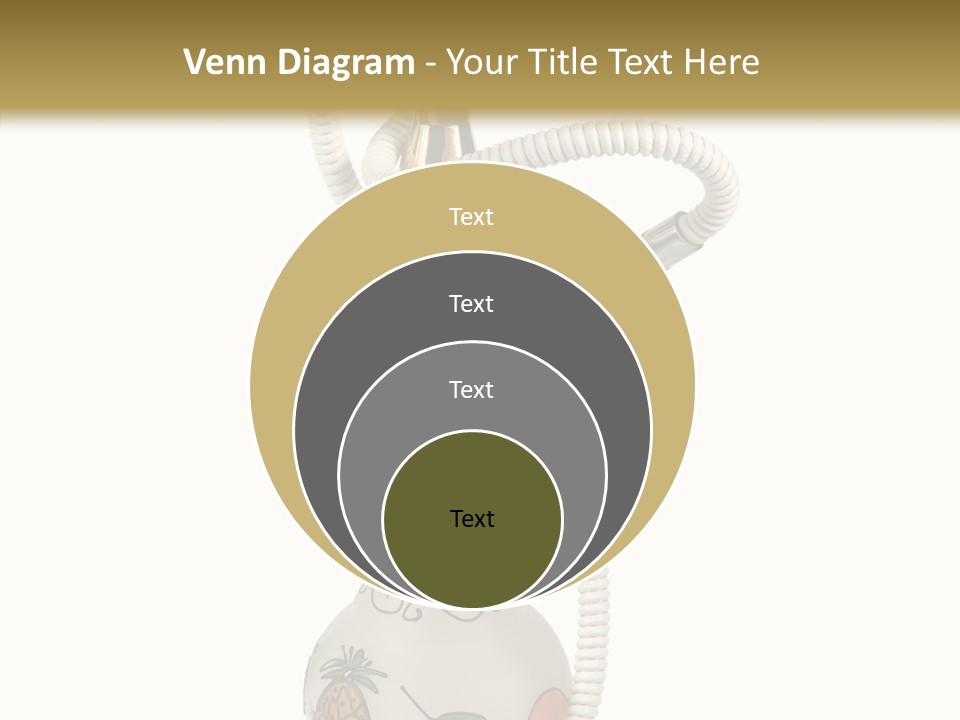 Ornament Hookah Smoke PowerPoint Template