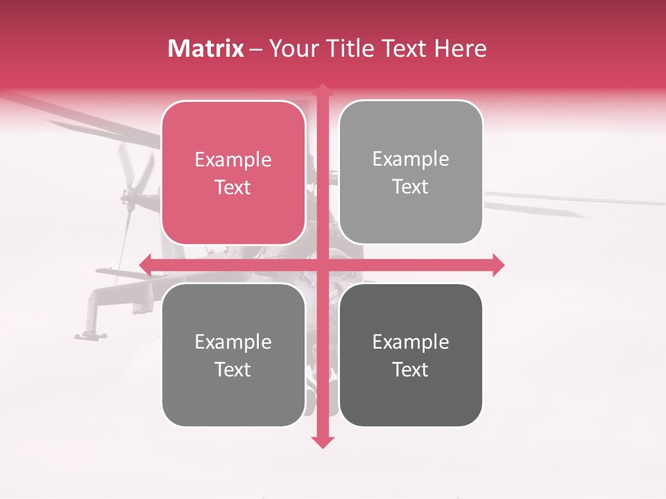 Rocket Defense Gun PowerPoint Template