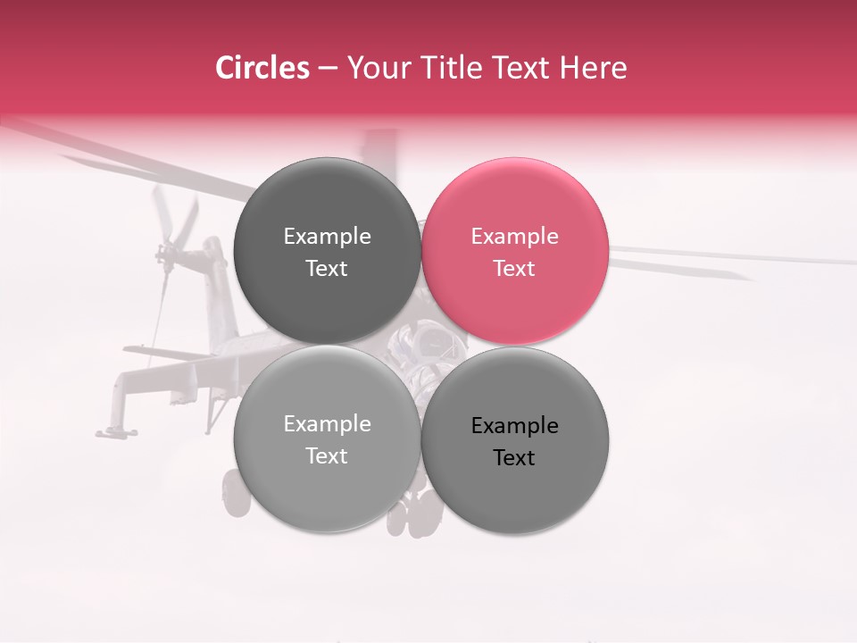 Rocket Defense Gun PowerPoint Template