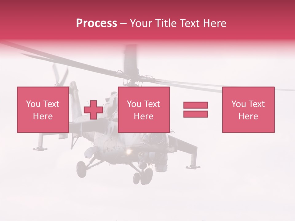 Rocket Defense Gun PowerPoint Template
