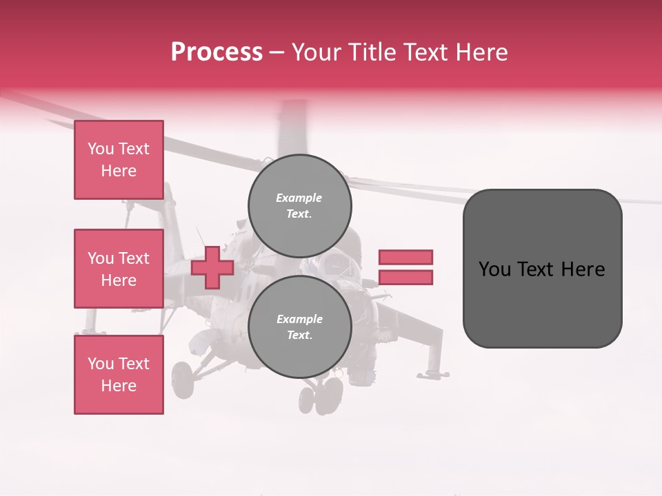Rocket Defense Gun PowerPoint Template
