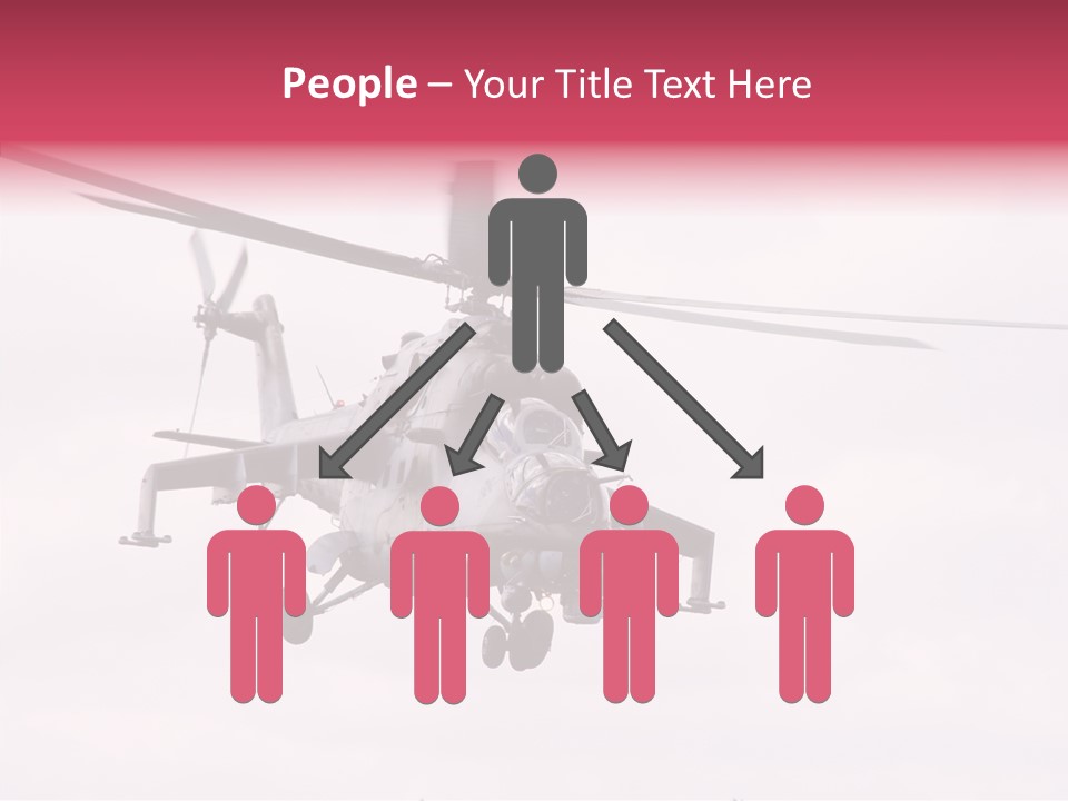 Rocket Defense Gun PowerPoint Template