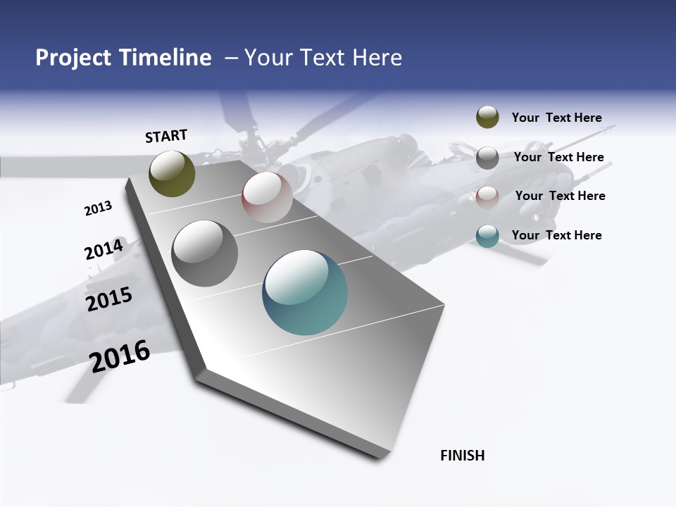 Strike Launch Pilot PowerPoint Template