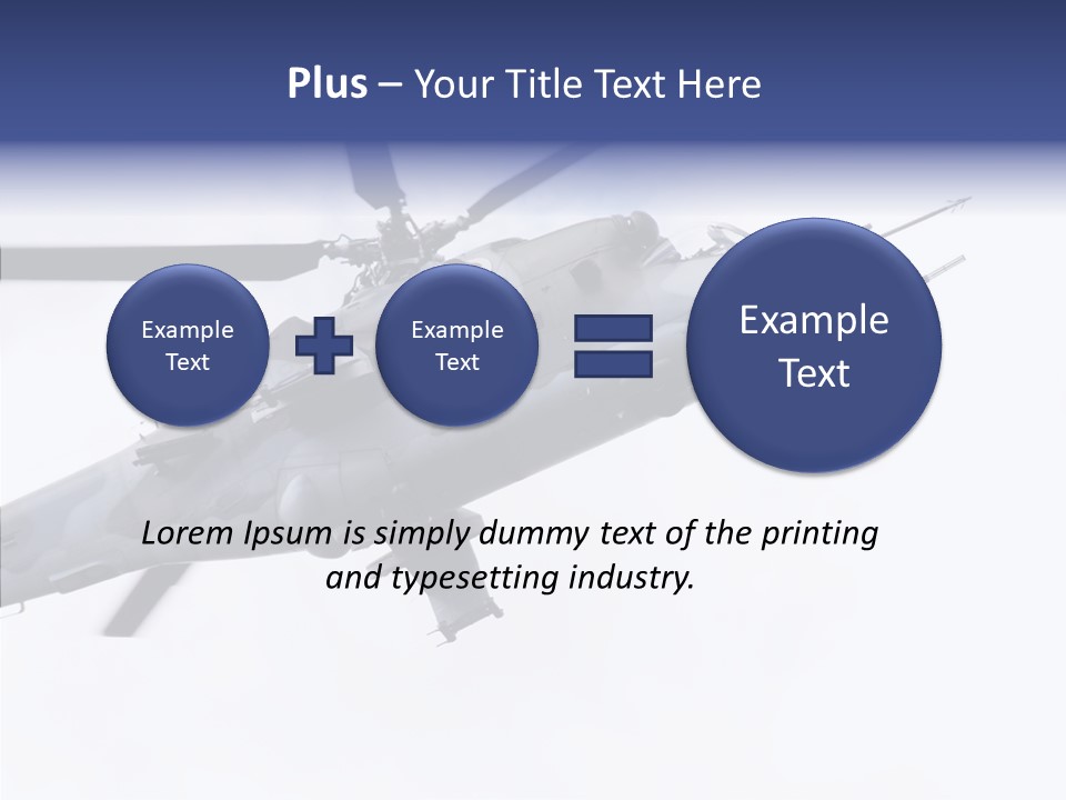 Strike Launch Pilot PowerPoint Template