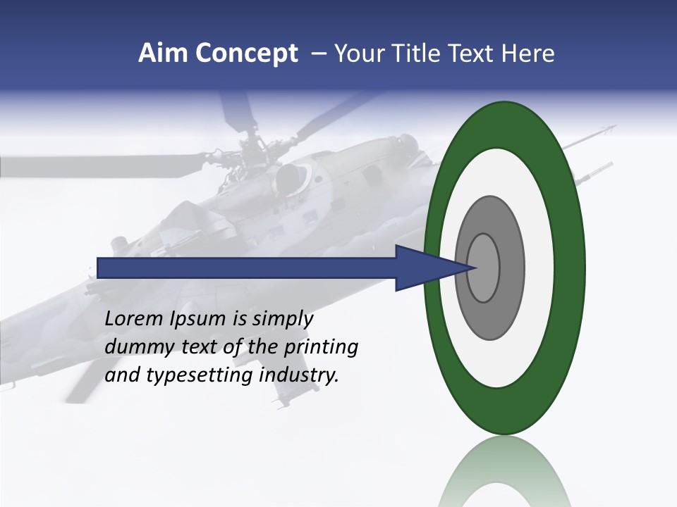 Strike Launch Pilot PowerPoint Template