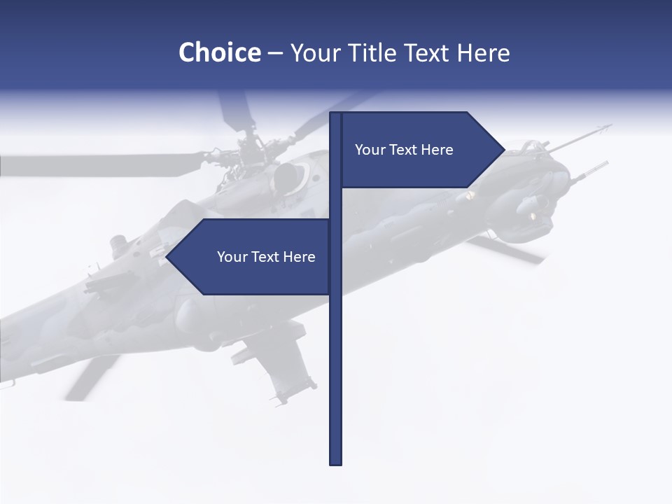 Strike Launch Pilot PowerPoint Template