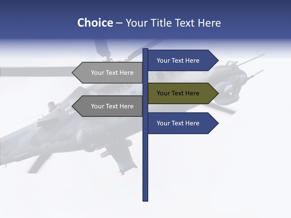 Strike Launch Pilot PowerPoint Template