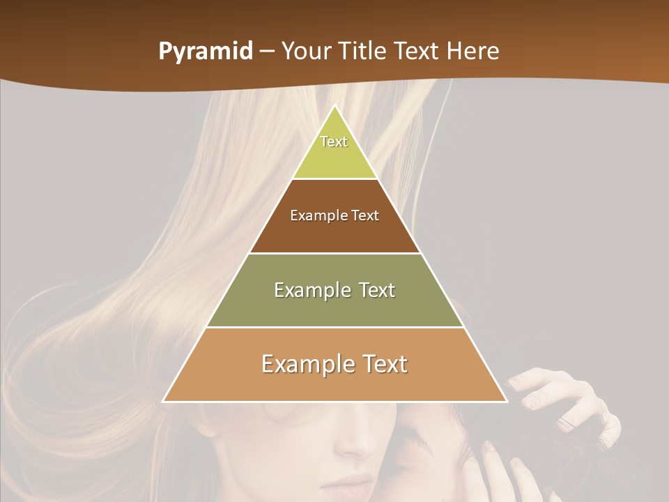 Portrait Husband Wife PowerPoint Template