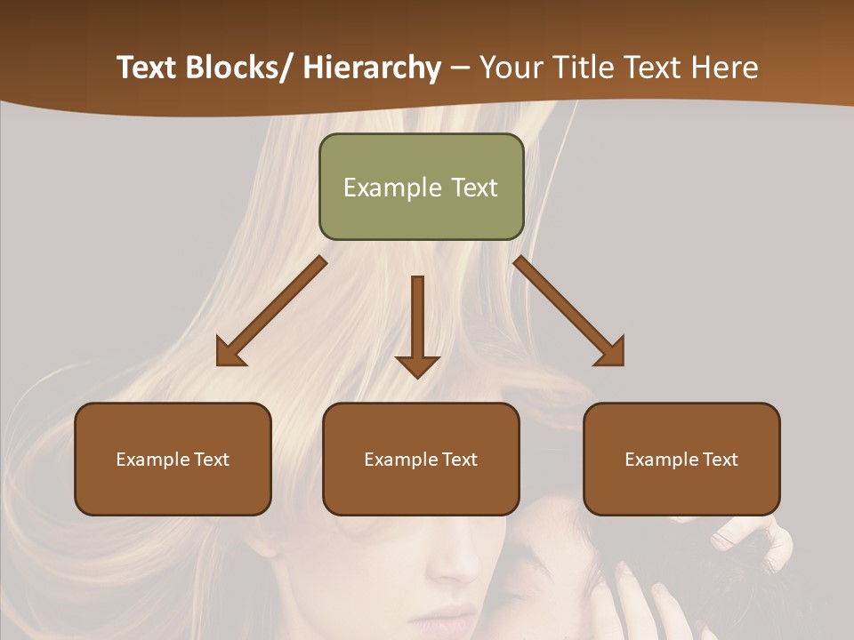 Portrait Husband Wife PowerPoint Template