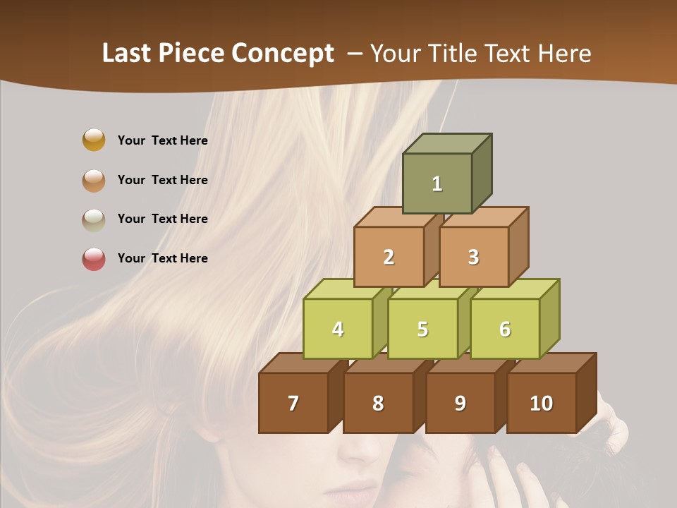 Portrait Husband Wife PowerPoint Template