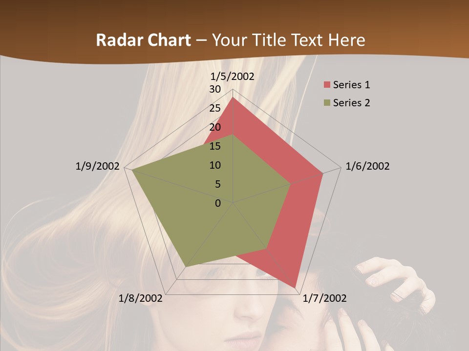 Portrait Husband Wife PowerPoint Template