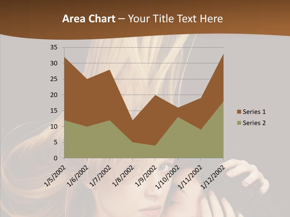 Portrait Husband Wife PowerPoint Template