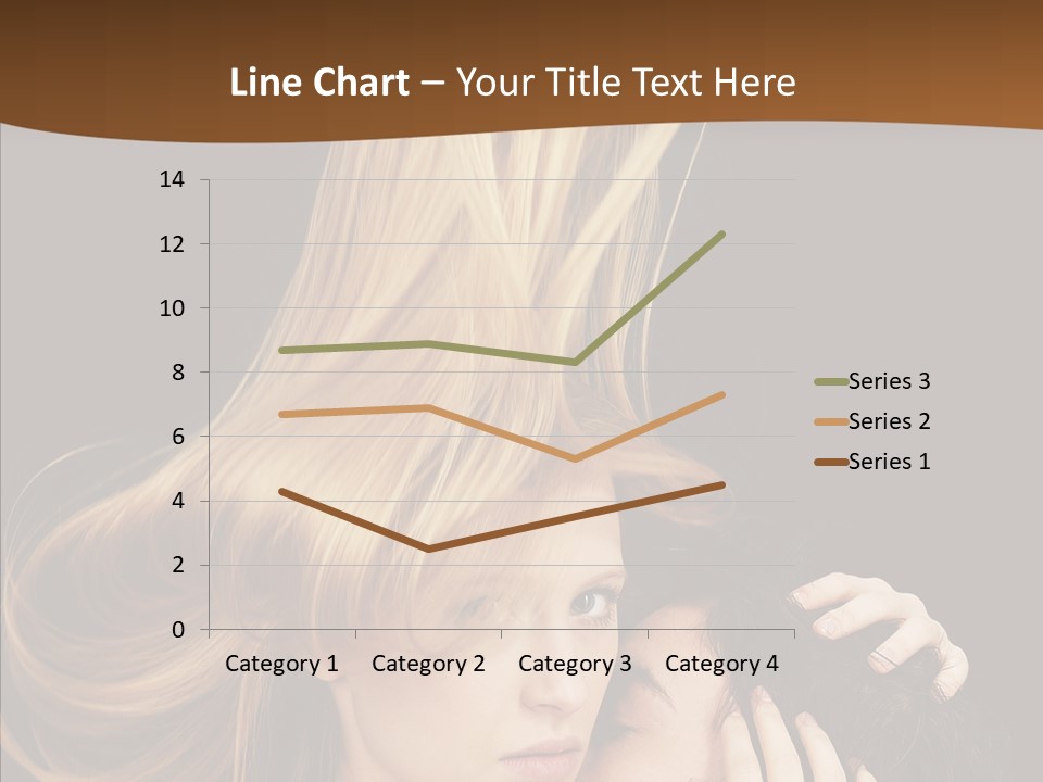 Portrait Husband Wife PowerPoint Template