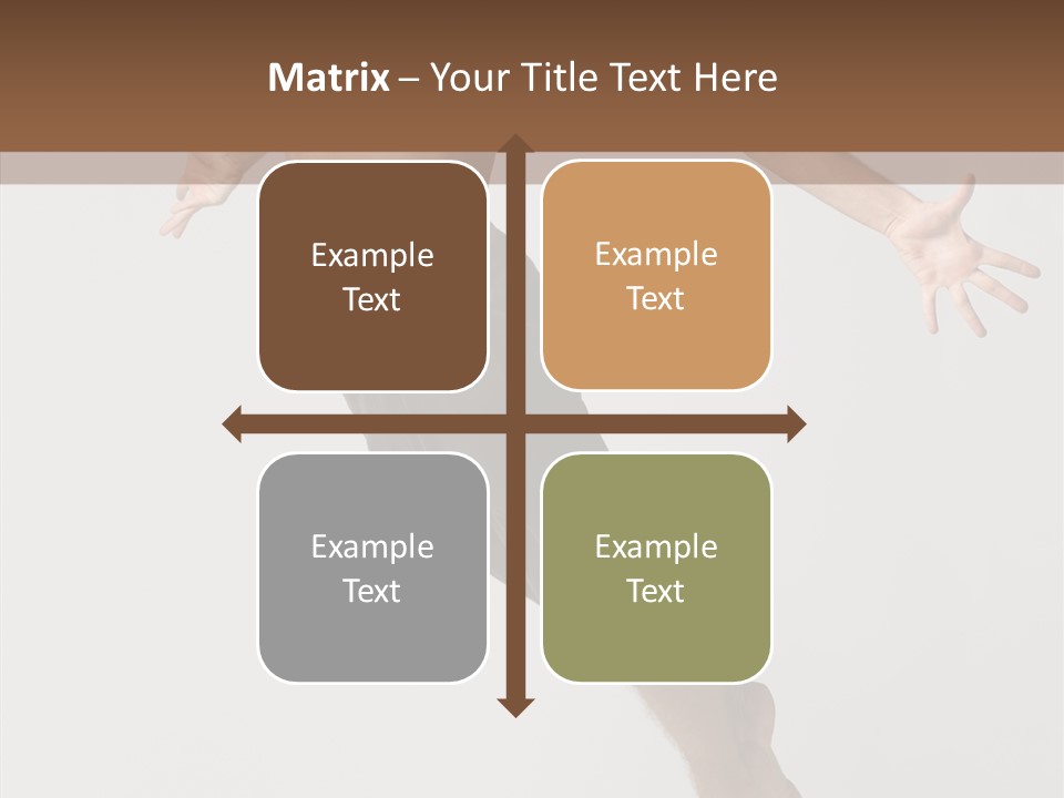 Performer Stretching Male PowerPoint Template