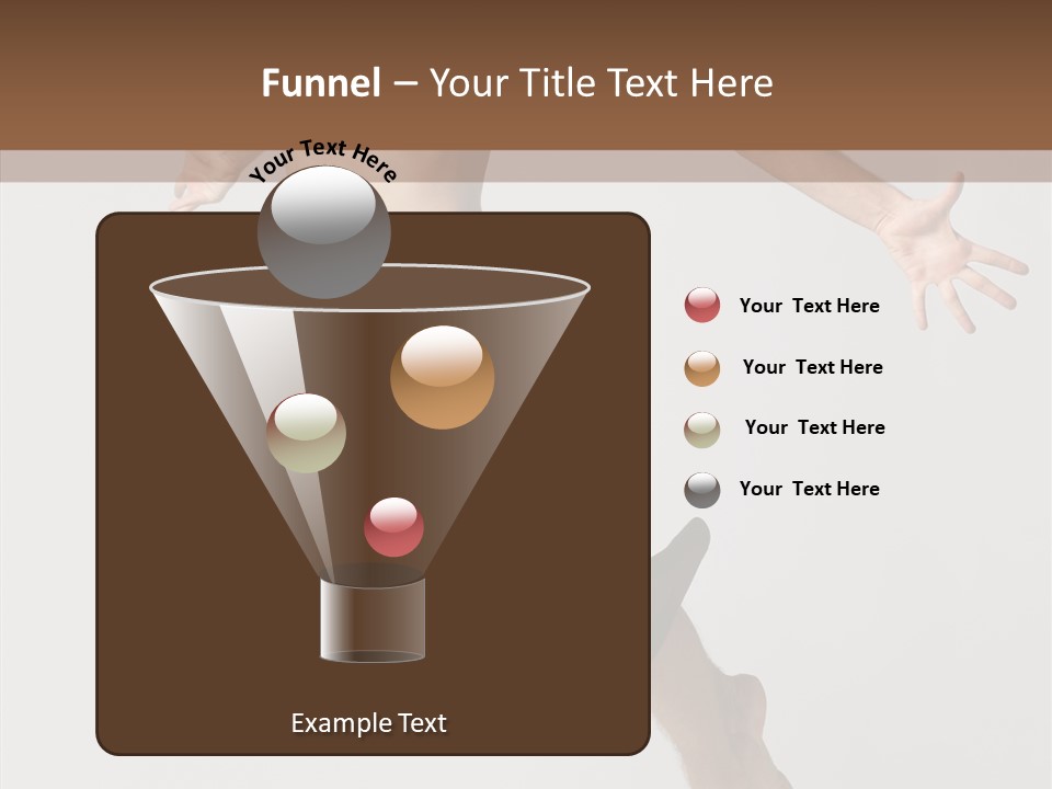 Performer Stretching Male PowerPoint Template