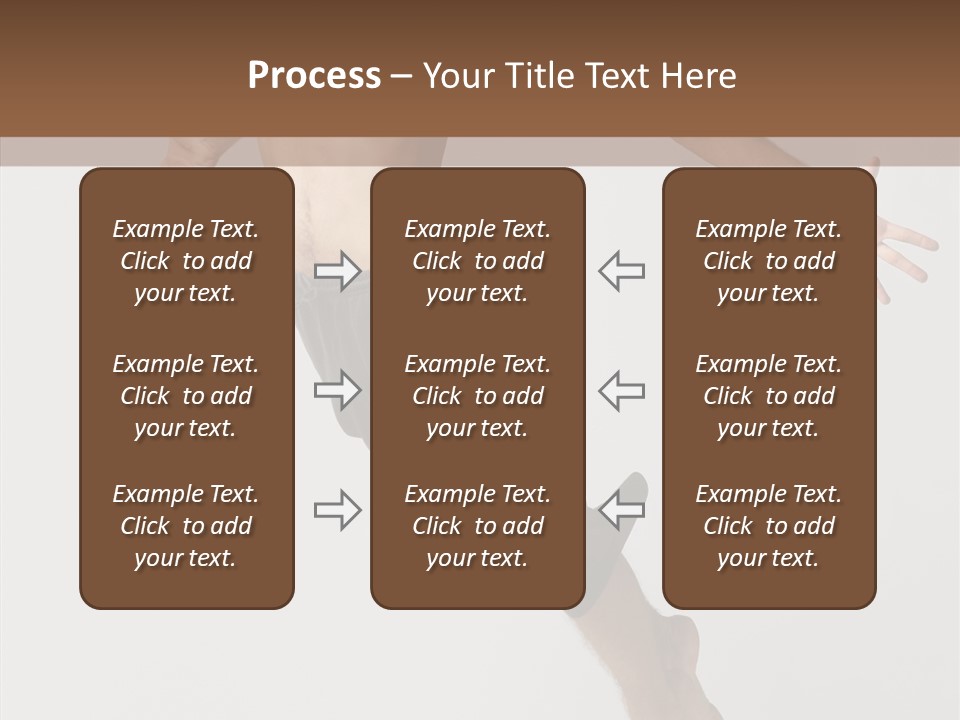 Performer Stretching Male PowerPoint Template