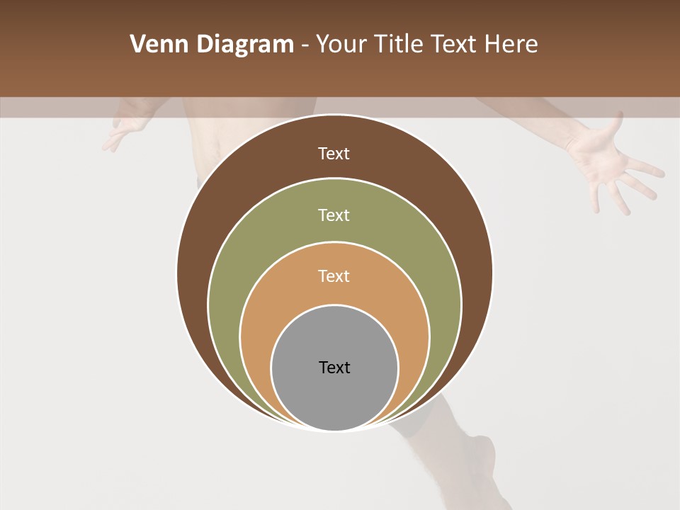Performer Stretching Male PowerPoint Template