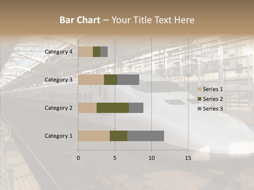 Railway Bullet Train PowerPoint Template