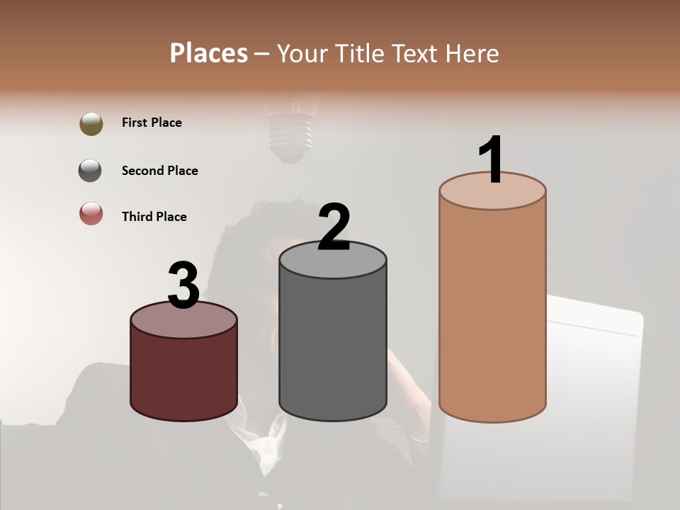 Businessman Manager Young PowerPoint Template