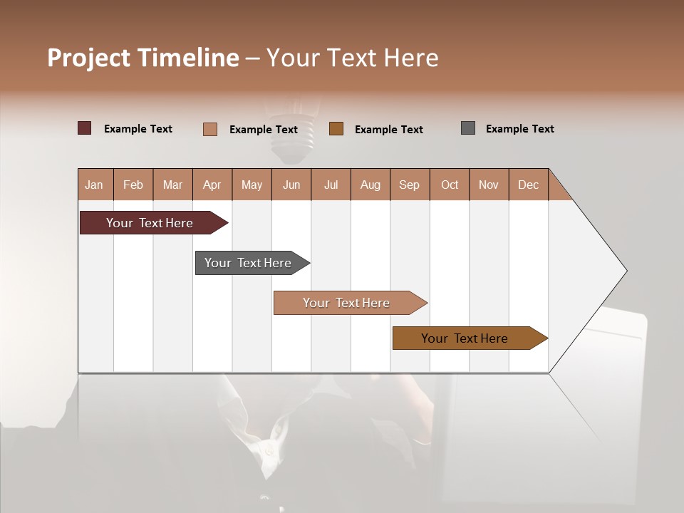 Businessman Manager Young PowerPoint Template