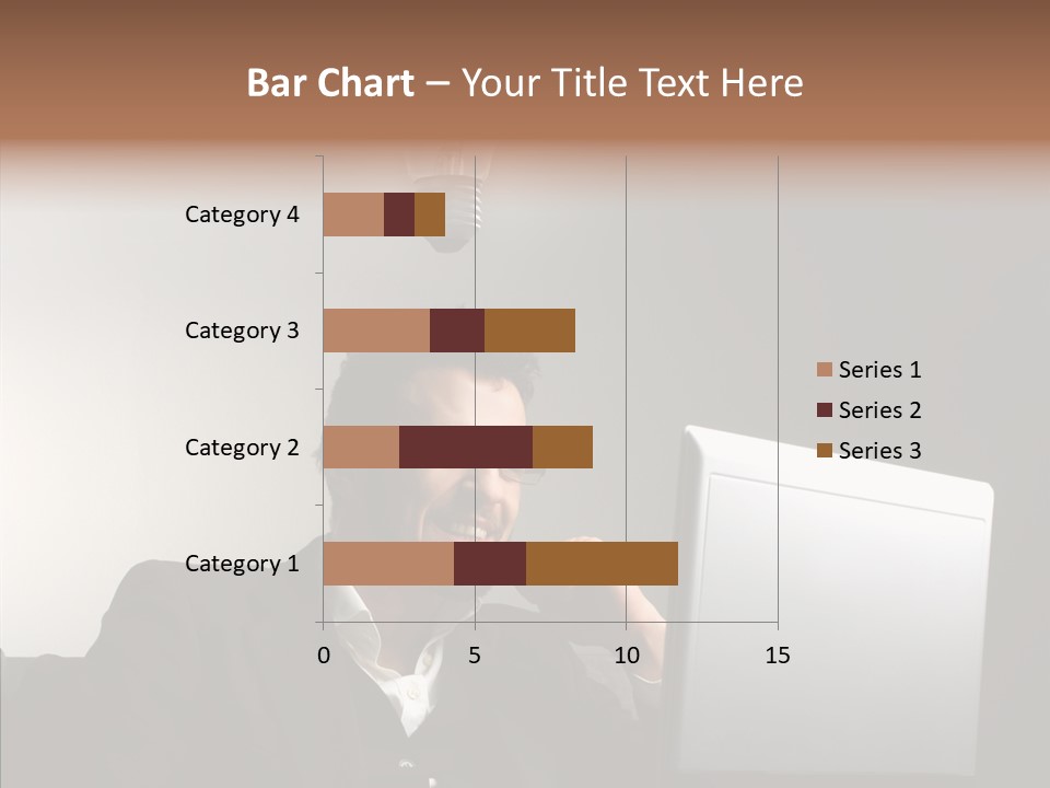 Businessman Manager Young PowerPoint Template