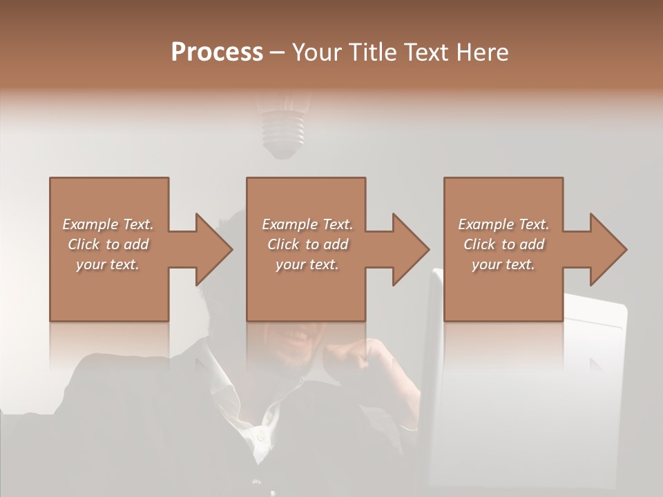 Businessman Manager Young PowerPoint Template