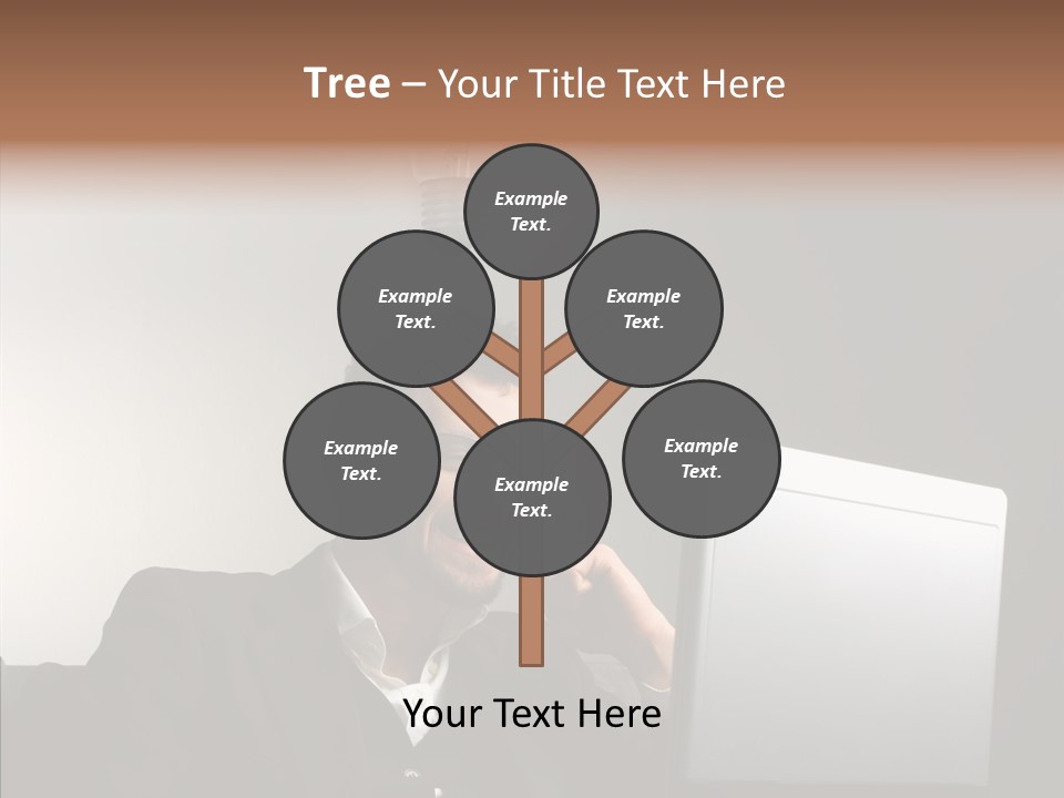 Businessman Manager Young PowerPoint Template