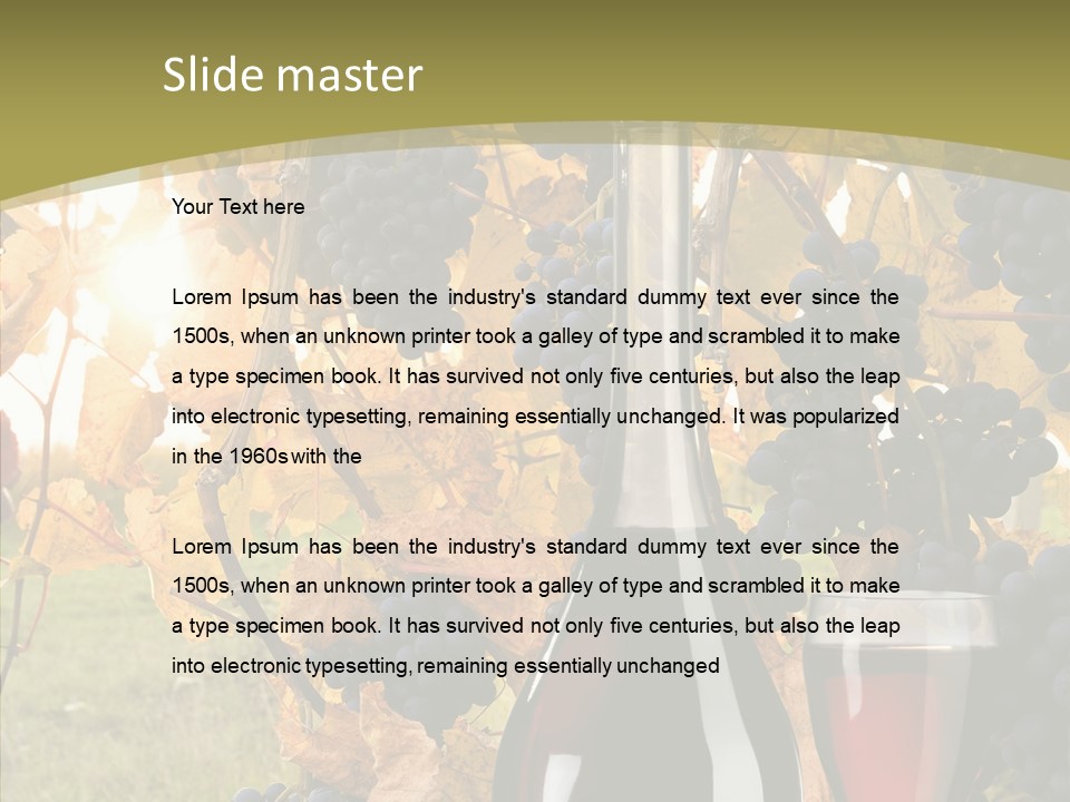 Fall Sun Tasty PowerPoint Template