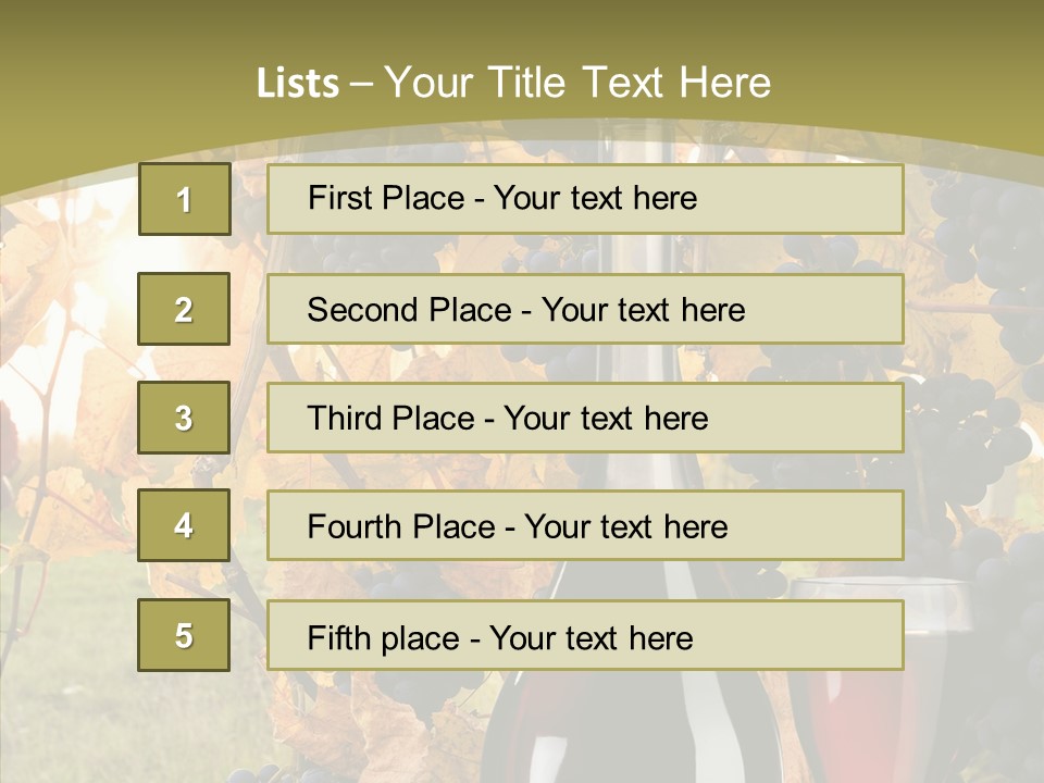 Fall Sun Tasty PowerPoint Template
