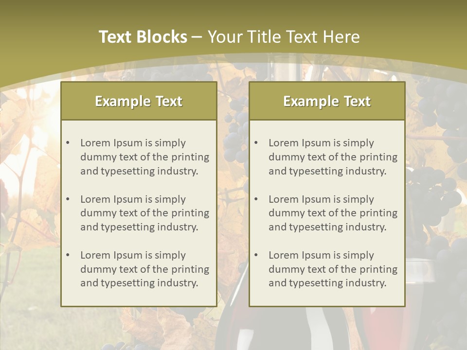 Fall Sun Tasty PowerPoint Template