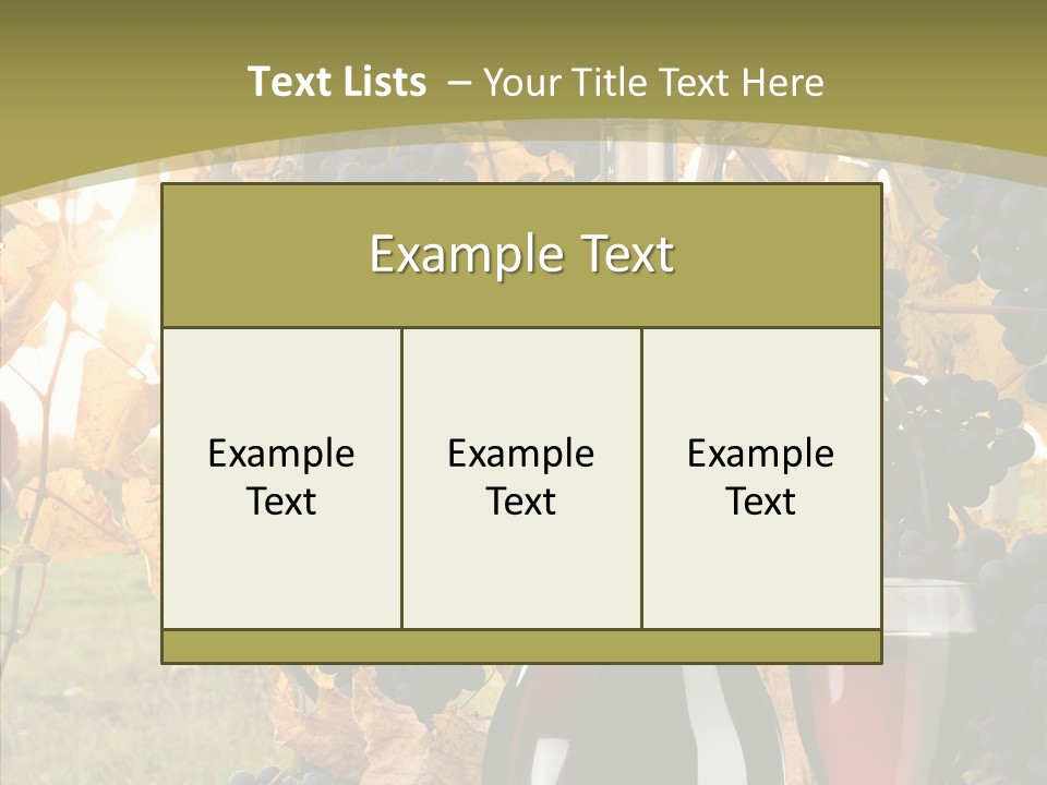 Fall Sun Tasty PowerPoint Template