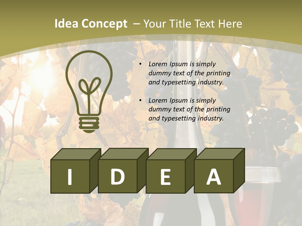 Fall Sun Tasty PowerPoint Template