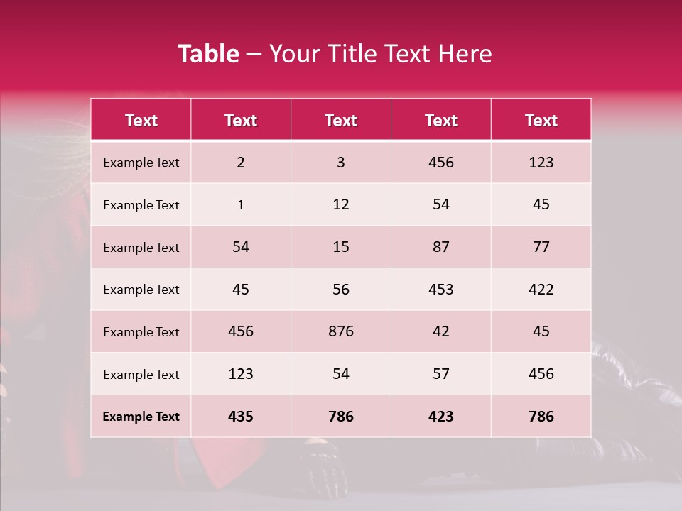 Fashion Pose Hip PowerPoint Template