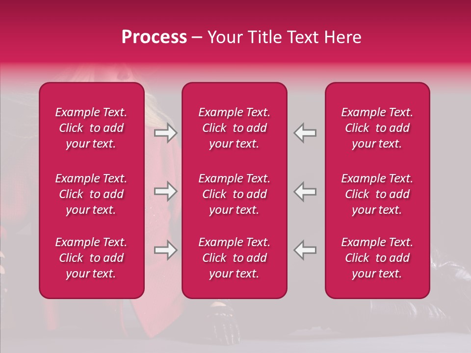 Fashion Pose Hip PowerPoint Template