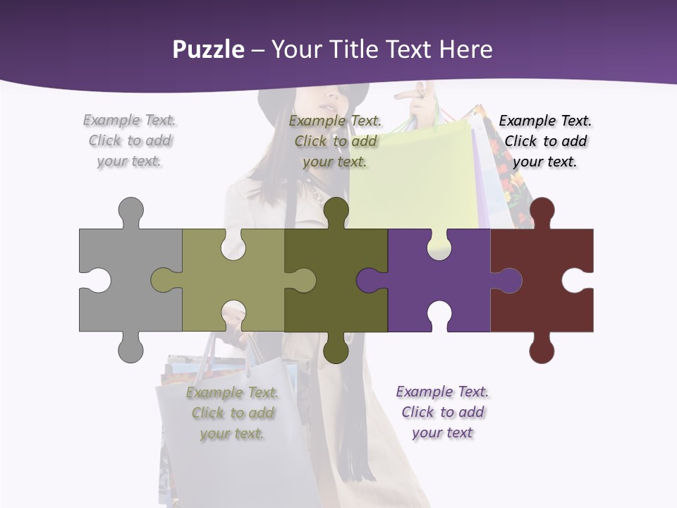 Happiness Clothing Shop PowerPoint Template