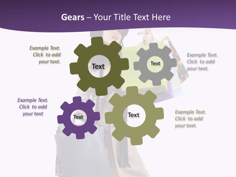 Happiness Clothing Shop PowerPoint Template