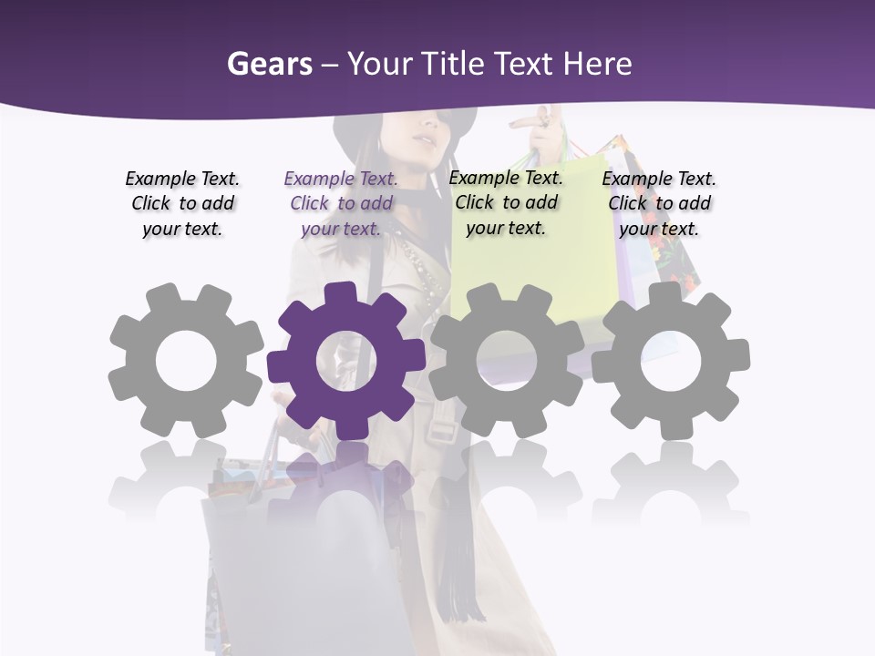 Happiness Clothing Shop PowerPoint Template