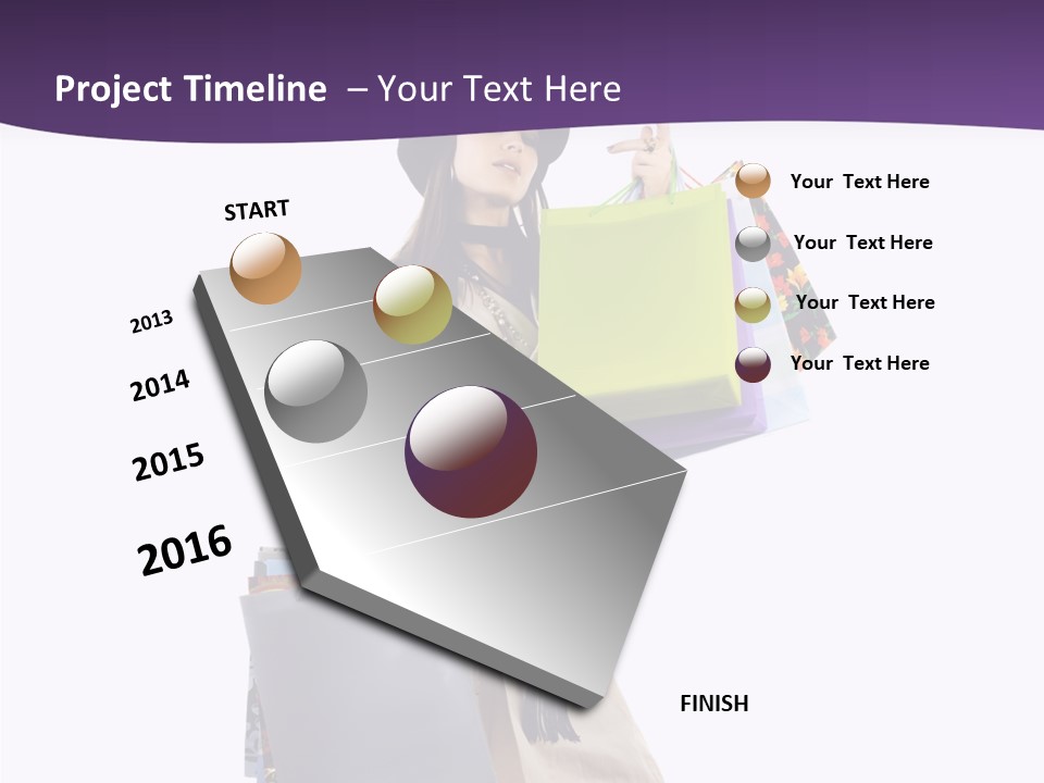 Happiness Clothing Shop PowerPoint Template