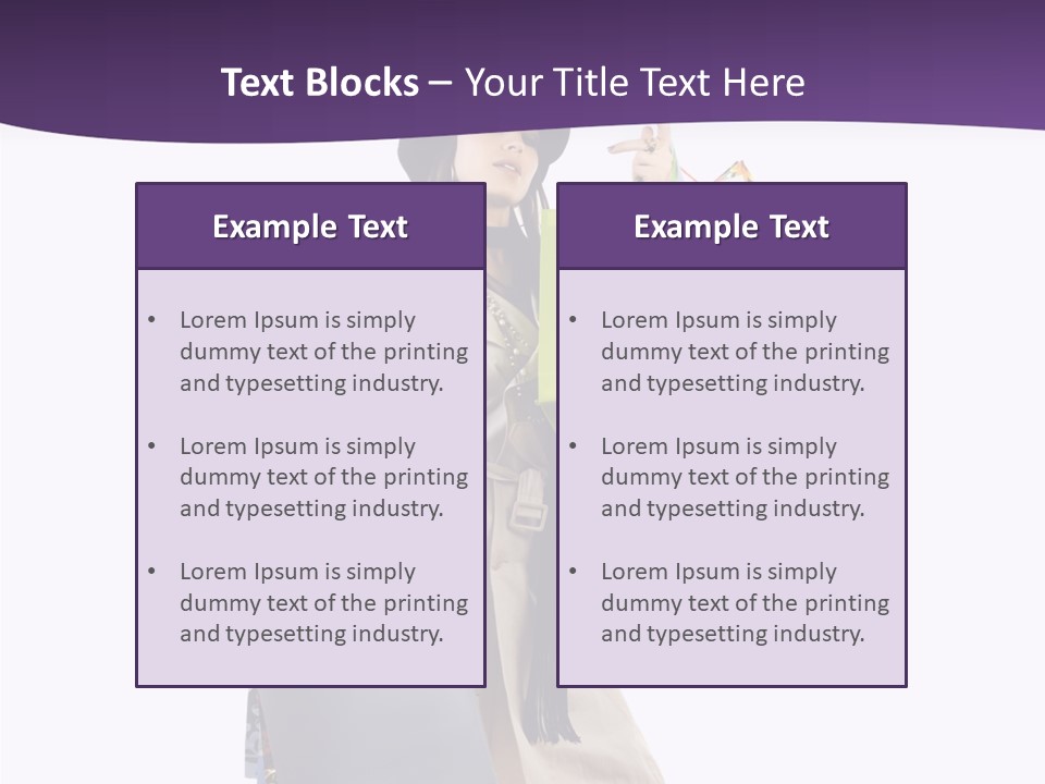Happiness Clothing Shop PowerPoint Template