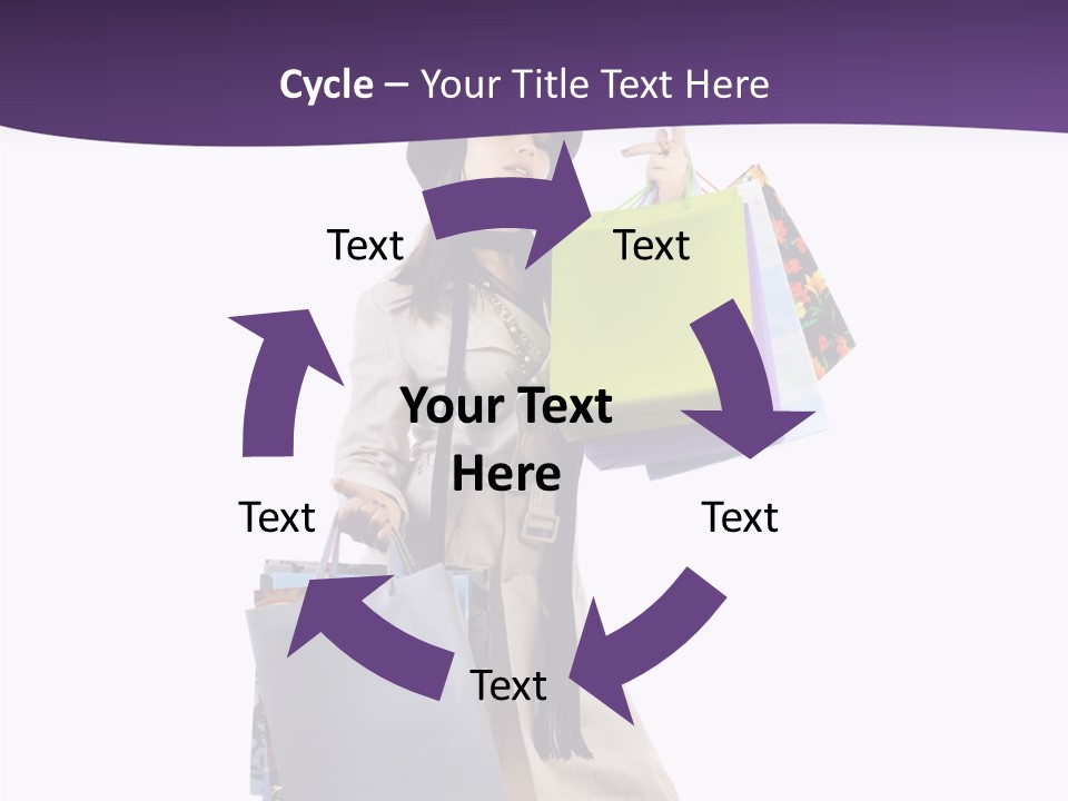 Happiness Clothing Shop PowerPoint Template