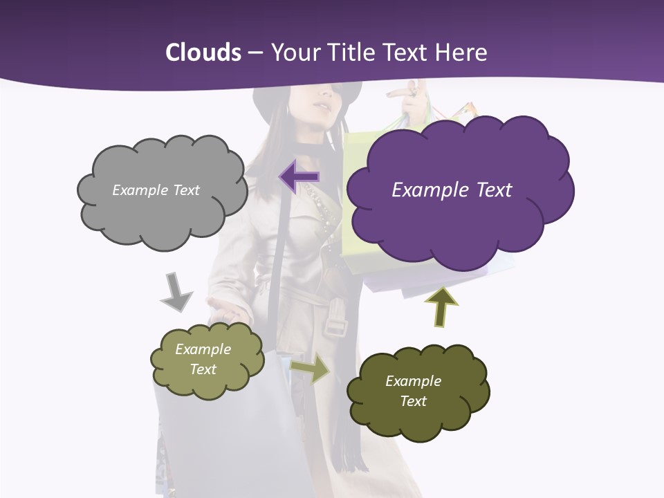 Happiness Clothing Shop PowerPoint Template