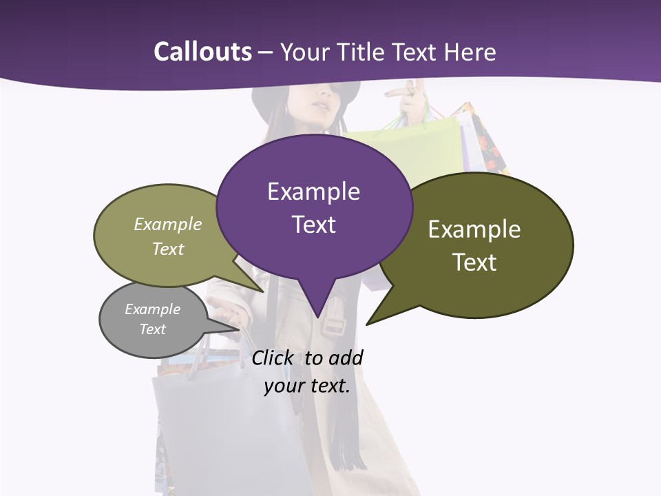 Happiness Clothing Shop PowerPoint Template