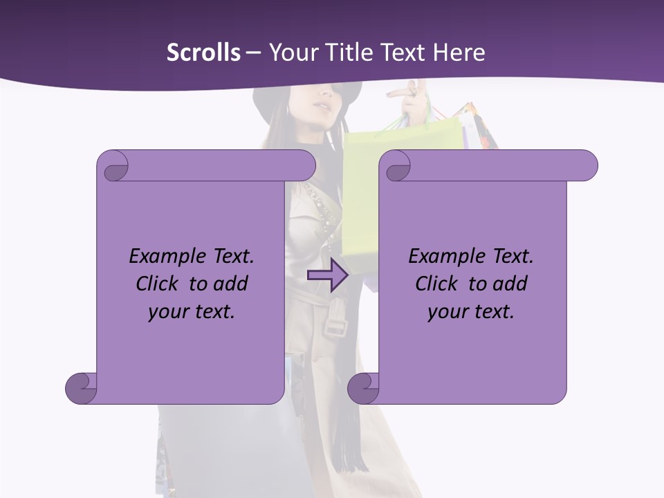 Happiness Clothing Shop PowerPoint Template